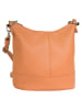 Cluty Umhängetasche echt Leder in orange