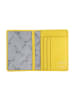 Golden Head Madrid Ausweisetui RFID Leder 9 cm in sonnengelb