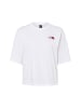 The North Face T-Shirt in weiß bordeaux - 0001