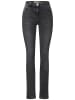 Cecil Cosy Slim Fit Thermo Jeans in Schwarz