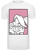 F4NT4STIC T-Shirt Looney Tunes Bugs Bunny Adore in weiß
