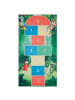 Beliani Kinderteppich BABADAG in Bunt/Grün - (W) 80 x (H) 1 x (L) 150 cm