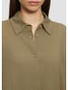 QS Bluse in 7854_olivgrün