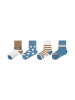 camano Babysocken ca-soft 8er Pack quarry+blue shadow