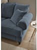 Furn.Design Sofa blau Landhaus, Couch 2-Sitzer 170 cm