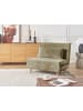 Beliani Schlafsofa SETTEN in Grün/Braun - (W) 104 x (H) 82 x (L) 90 cm