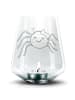 Mr. & Mrs. Panda Glas Teelichthalter Spinne Agathe Freude ohne S... in Transparent