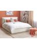 Beliani Doppelbett BAJONNA in Weiß - (W) 184 x (H) 102 x (L) 235 cm