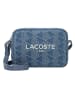 Lacoste Heritage Jacquard Mini Bag Umhängetasche 17 cm in mono jacquard denim