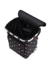 Reisenthel carrycruiser plus - Einkaufstrolley recycelt PET 52.5 cm (black) in dots