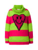 Angel of Style Pullover in neon berry