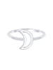 Elli Ring 925 Sterling Silber Halbmond, Astro in Silber