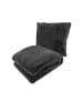 Kayoom Dekokissen & Decke Aimee 625 2er-Set in anthrazit