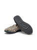 VITAFORM Veloursleder Slipper in leopard