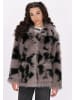 myMo ROCKS Damen Jacket in Grau Schwarz