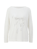 s.Oliver T-Shirt langarm in Creme