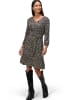 Zero  Minikleid mit Blumendruck in BlackCream