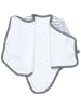 TupTam Baby Langarm Wickelbody im 5er Set in blau/grau