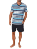 NORMANN kurzarm Schlafanzug Shorty Pyjama - 80494 in türkis