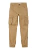 name it Cargo Hose für Jungen Jogger Chino Freizeithose NKMRYAN in Hellbraun