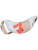 360 grad Rucksack Roop in Weiss/Sand/Zahl Orange