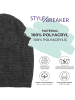 styleBREAKER Strick Beanie Mütze in Schwarz