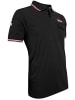 Lonsdale Polo "Lynton" in Schwarz