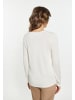 Usha Damen Pullover in Wollweiss