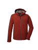 Killtec Softshelljacke mit Kapuze in rot