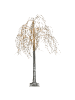 Beliani LED Deko NILLAKA in Silber - (W) 70 x (H) 145 x (L) 70 cm