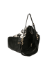 faina Damen Handtasche in Mucca White Black