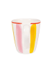 Blond Amsterdam Becher Streifen PY in Rosa - 350 ml