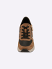 rieker Sneaker in schwarz-goldfarben