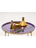 Kayoom 3tlg. Set Vase Charmian in Gold / Mint / Pflaume / Grau