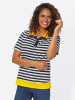 WITT WEIDEN Shirt in marine-sonnengelb