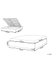 Beliani Doppelbett DINAN in Grau - (W) 167 x (H) 31 x (L) 214 cm