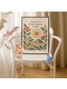 Mr. & Mrs. Panda Posterdruck Blume achtMensch Design mit Spruch in Weiß