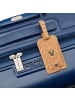 Roncato Relife 4 Rollen Kabinentrolley 55 cm mit Dehnfalte blau