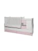 Lorelli Baby- und Kinderbett Mini Max in rosa