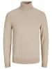 Jack & Jones Pullover Emil Knit in Oatmeal melange