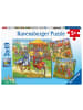 Ravensburger Kinderpuzzle 3x49 Teile - Ritterturnier im Mittelalter