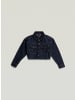G-Star Raw Girls Cropped Denim Jacke DARK