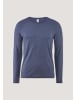 Hessnatur Wool-Silk Longsleeve in indigo blau
