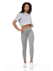 Stark Soul® Ribbed Leggings in Grau