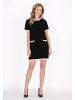 DreiMaster Women Dress in black offwhite