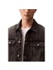 CALVIN KLEIN JEANS Schwarz Baumwolle Jeansjacke