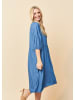 PONT NEUF Midikleid Amarie in Medium Blue