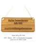 Mr. & Mrs. Panda Türschild Justizvollzugsbeamter mit Spruch in Keine Angabe