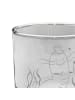 Mr. & Mrs. Panda Whiskey Glas Hummer Weizen ohne Spruch in Transparent