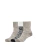 camano Socken 3er Pack warm & cozy in taupe